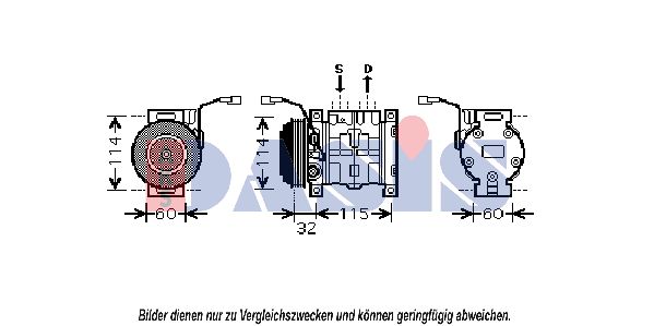 AKS DASIS kompresorius, oro kondicionierius 851888N